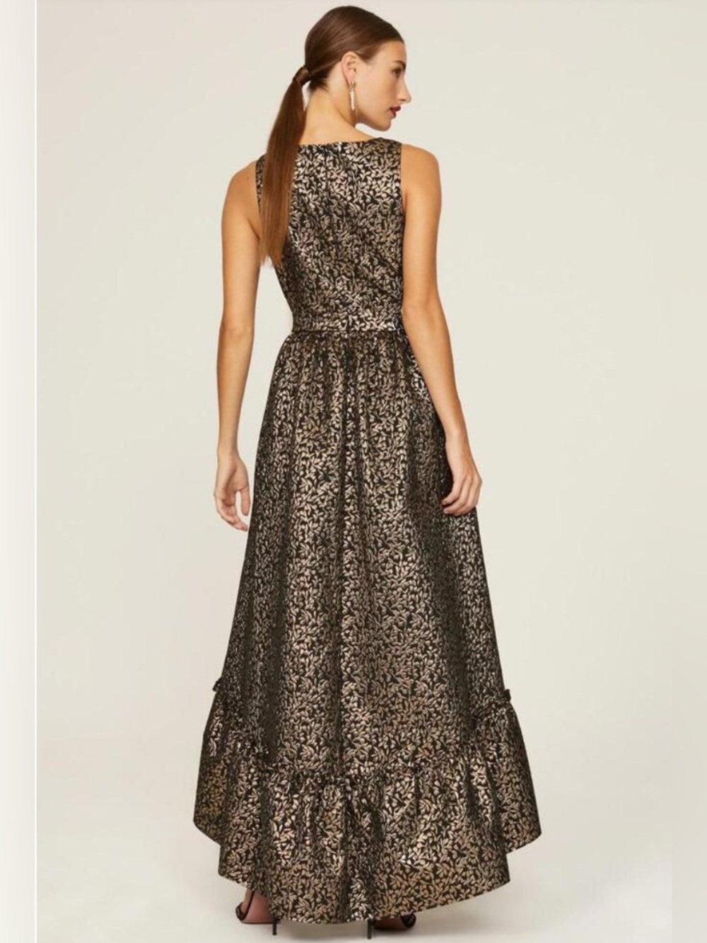 Hutch Black Rosario Gown Size 8 - Picture 2 of 8